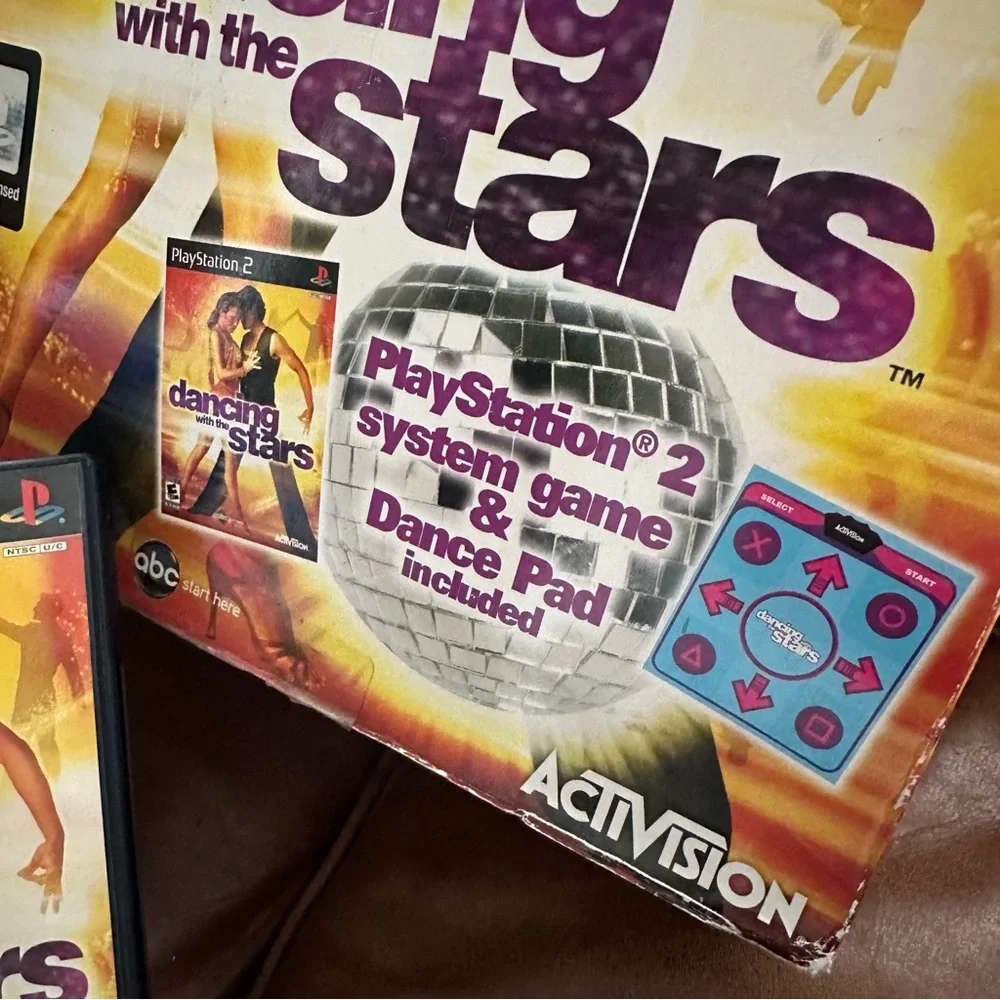 Playstation2 Dance Mat Included! • Dancing w/ the Stars Game Bundle for PS2